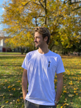 Load image into Gallery viewer, Embroidered Cotton Shirt (Portafilter/white)