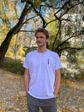 Load image into Gallery viewer, Embroidered Cotton Shirt (Portafilter/white)